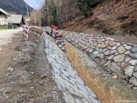 Sanacijska obnova vodotokov in hudournikov po poplavah (2)